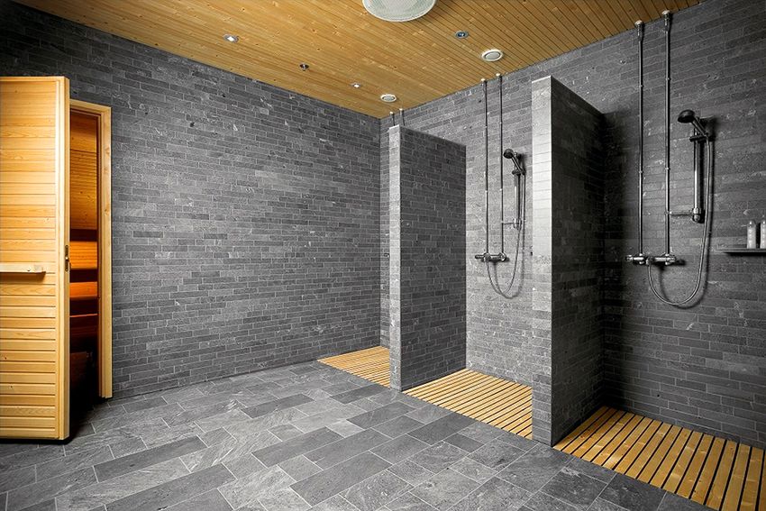 Bathhouse: layout og fantastiske løsninger til kompakte bygninger