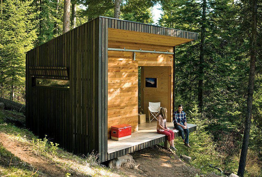 To-værelses hytter til hytter med toilet og bad: Vi skaber behagelige forhold