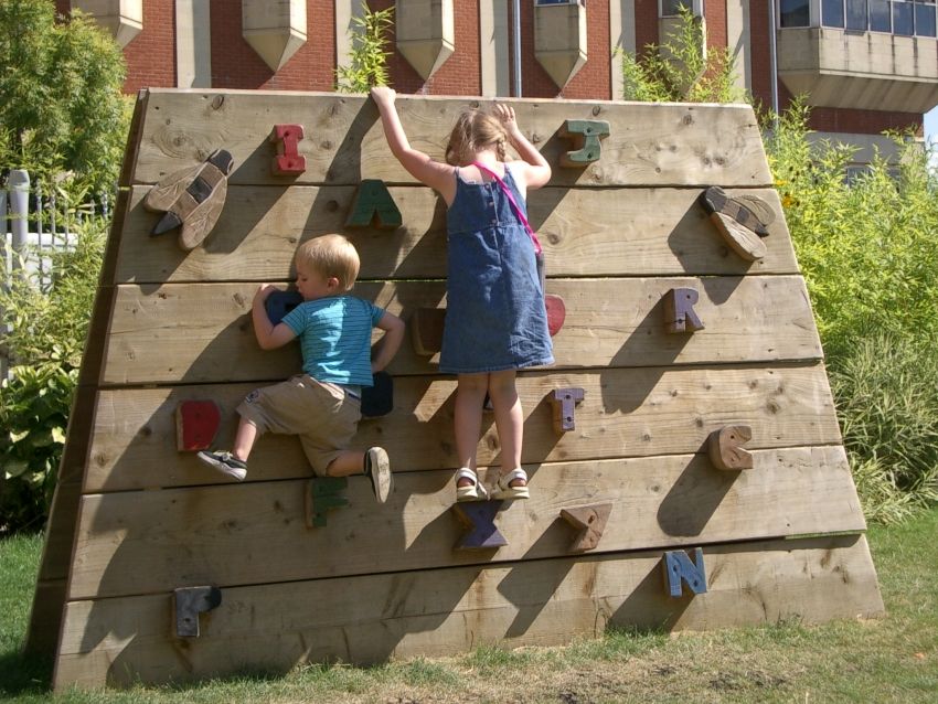 Børns sportskompleks til sommerhus: et sted for et aktivt barn