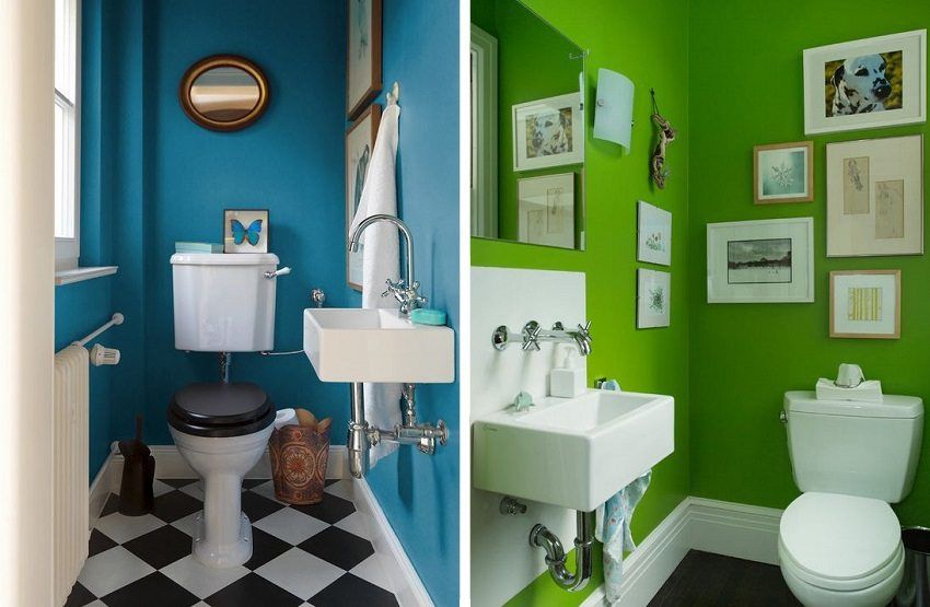 Lille toilet design: fotos og tip