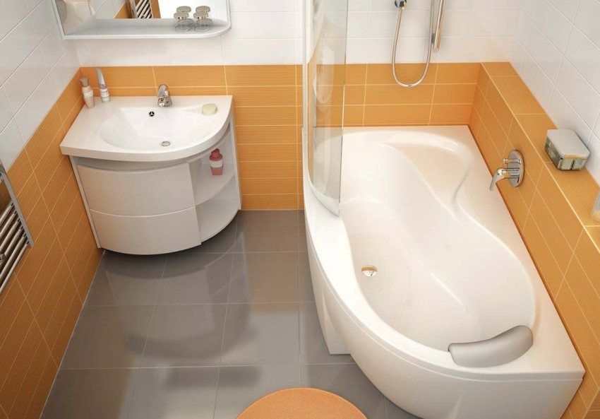 Foto reparere badeværelset af lille størrelse: lav et badeværelse klogt