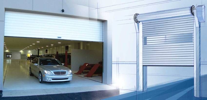 Parkeringsdøre til rulleporte: dimensioner, priser, design og installationsfunktioner