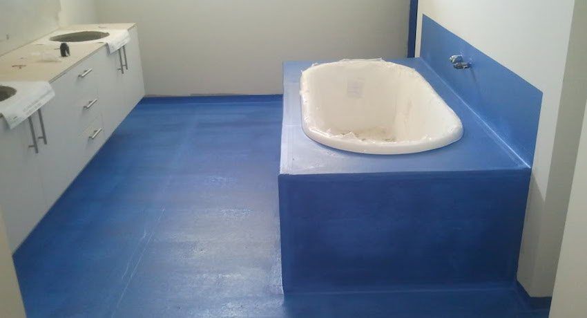Vandtæt gulvet i badeværelset: materialer og metoder til lægning