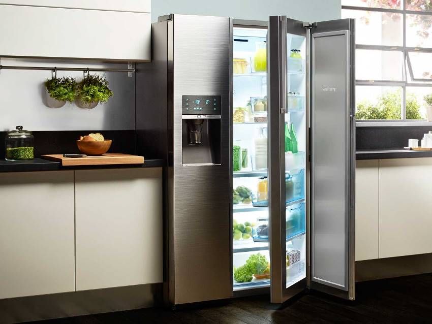 Køleskab med gennemsigtig dør: En stilfuld enhed i det moderne køkken