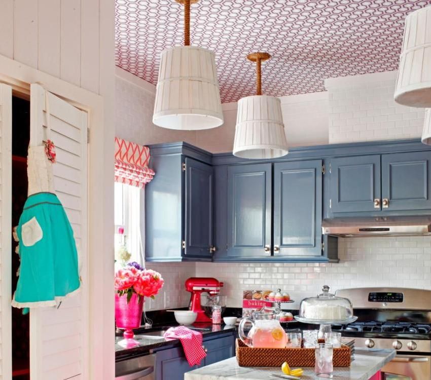 Hvilket loft er bedre i køkkenet: foto ideer til inspiration