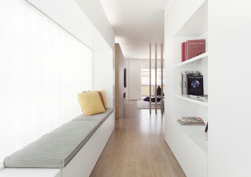 Korridor i lejligheden: design, foto eksempler på interessante ideer