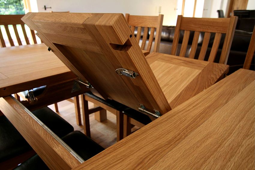 Spisebord: hvordan man kan dekorere køkkenet og spare plads