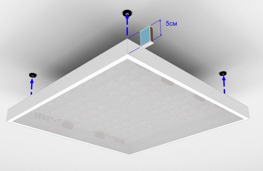 Ceiling LED lamper til hjemmet: essensen af ​​harmonisk belysning
