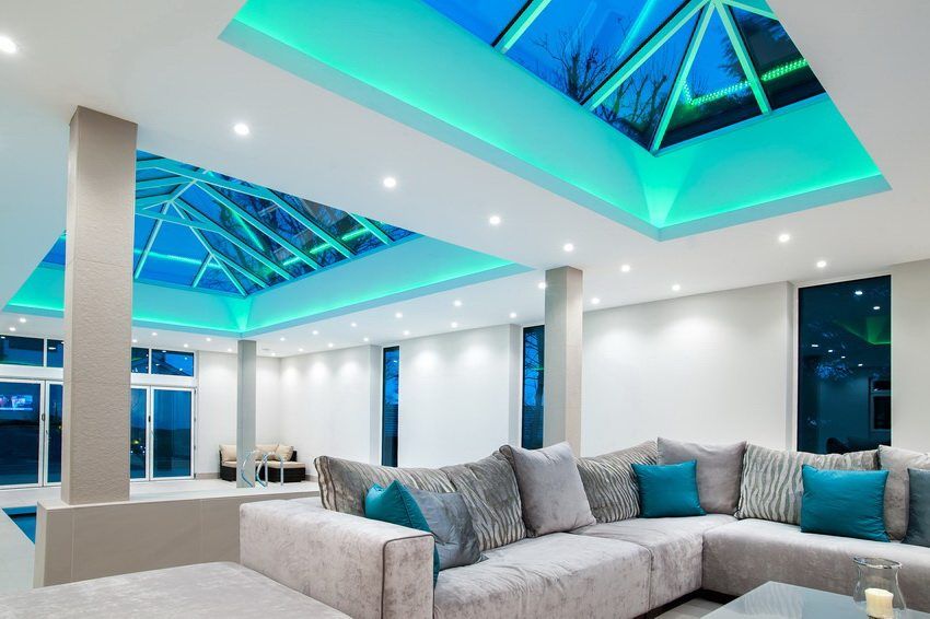 Ceiling LED lamper til hjemmet: essensen af ​​harmonisk belysning