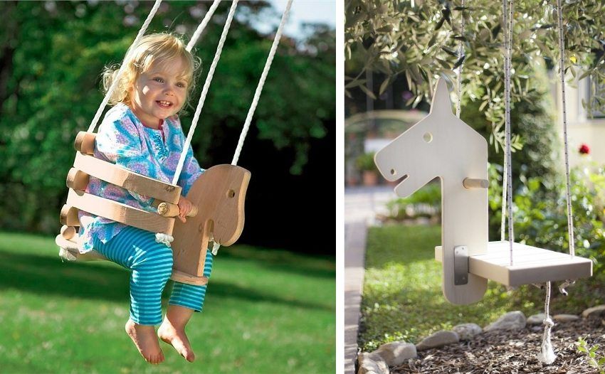 Garden swing lavet af træ med egne hænder: fotos og tegninger, størrelser og anbefalinger til fremstilling