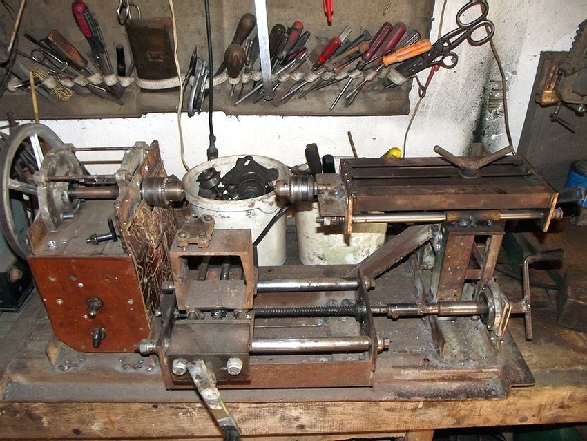 Hjemmelavet metal drejebænk med egne hænder: fremstilling og drift