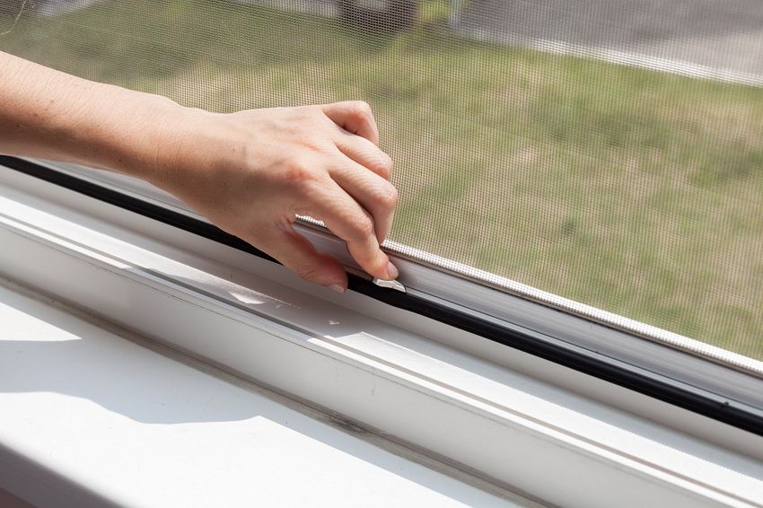 Myggenet på vinduerne: En pålidelig barriere mod insekter, støv og ned