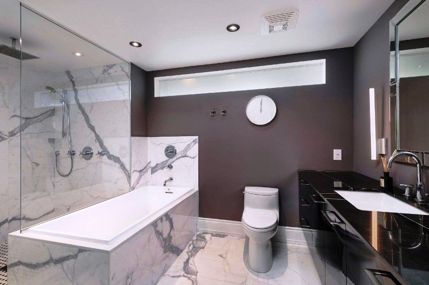 Kombineret badeværelse: indretning, layout og design