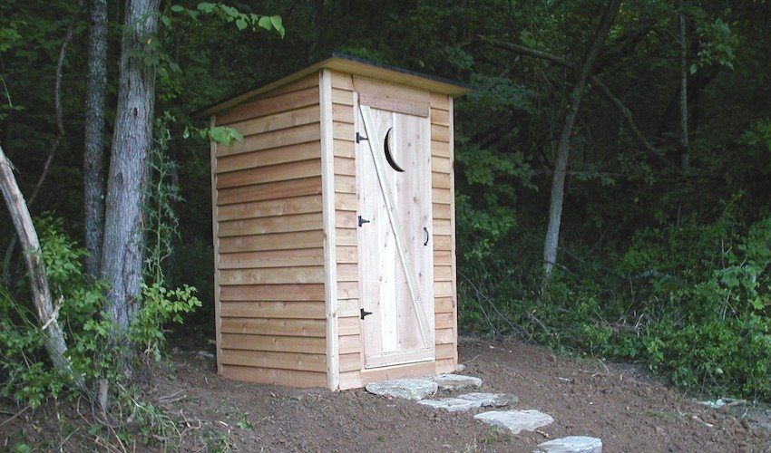 Opførelse af et toilet i landet med egne hænder, tegninger, størrelser