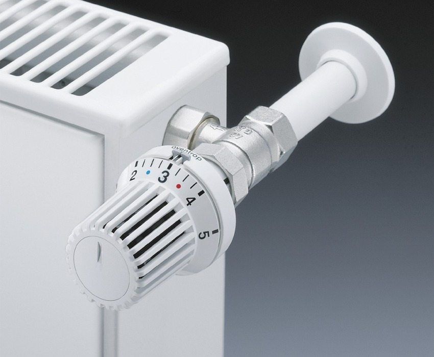 Temperaturregulator til en radiator af opvarmning i systemer af forskellige huse
