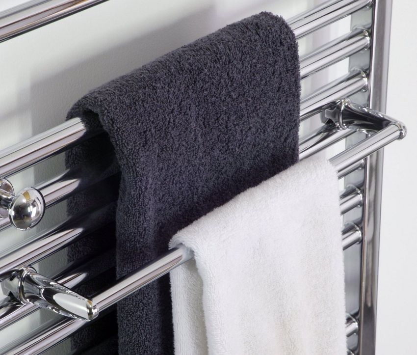 Håndklædetørrer i rustfrit stål: funktioner og udvælgelseskriterier