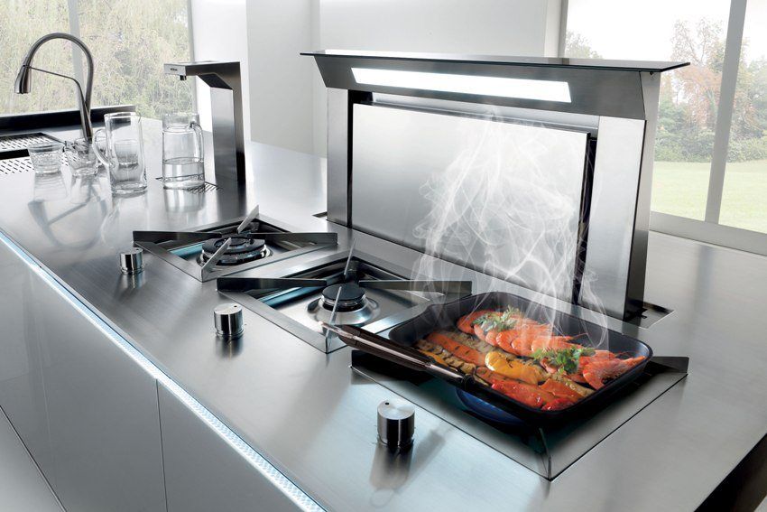 Ekstrakter til køkkenet med udluftning til ventilationen: gør det rigtige valg